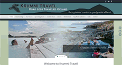 Desktop Screenshot of krummitravel.com